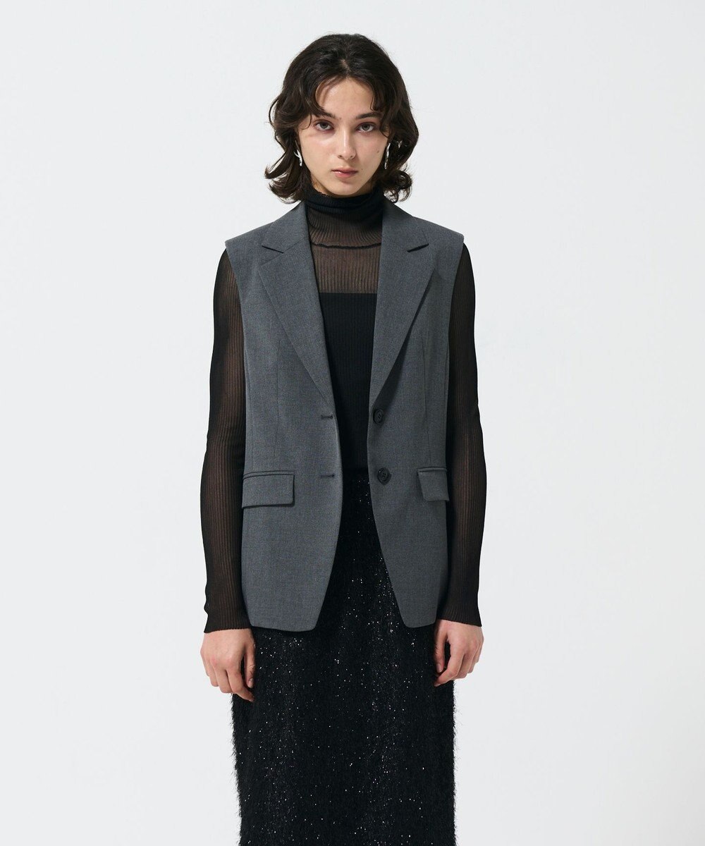 GRACE CONTINENTAL バックチュールジレ 