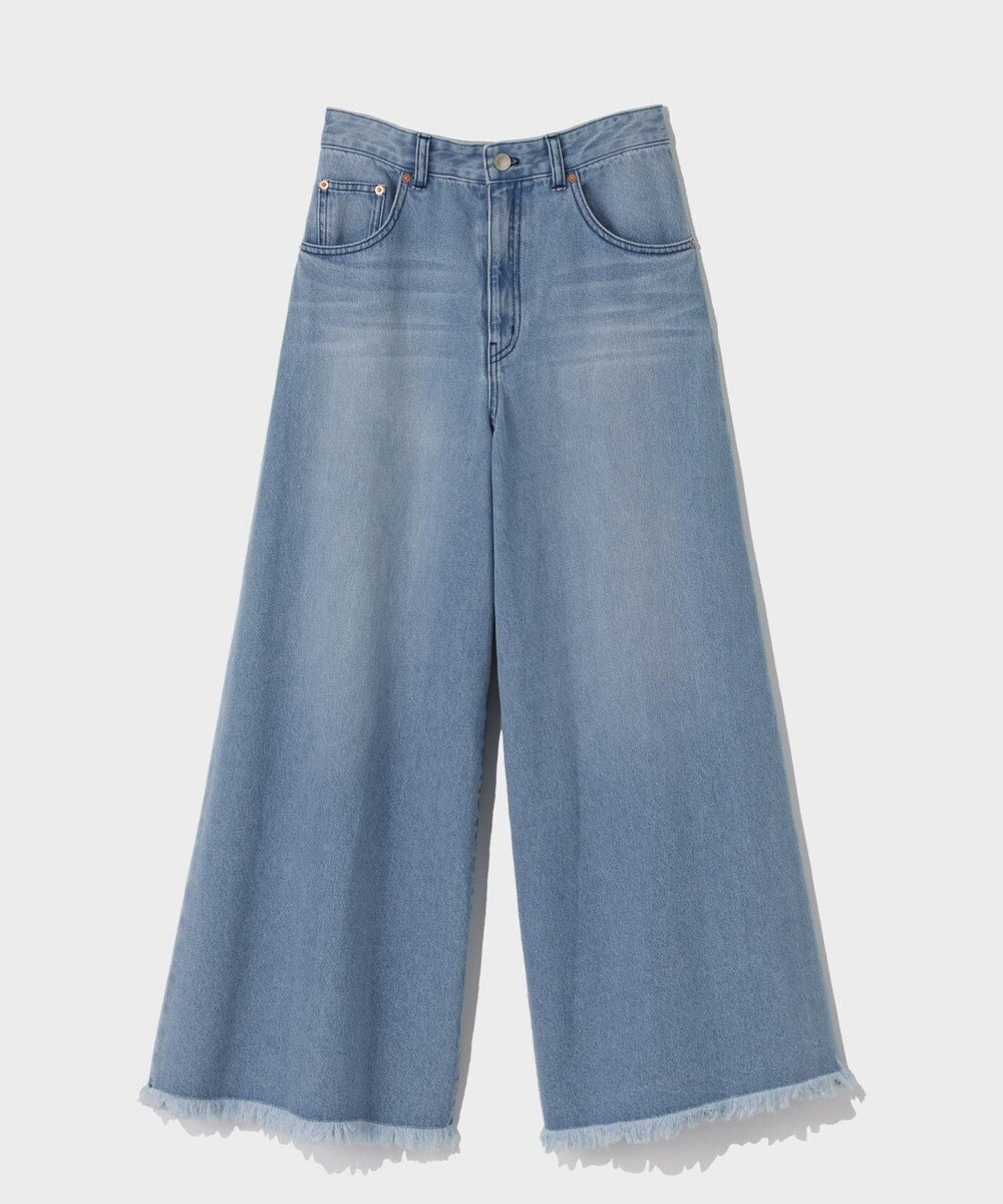 GRACE CONTINENTAL バギーデニムパンツ 
