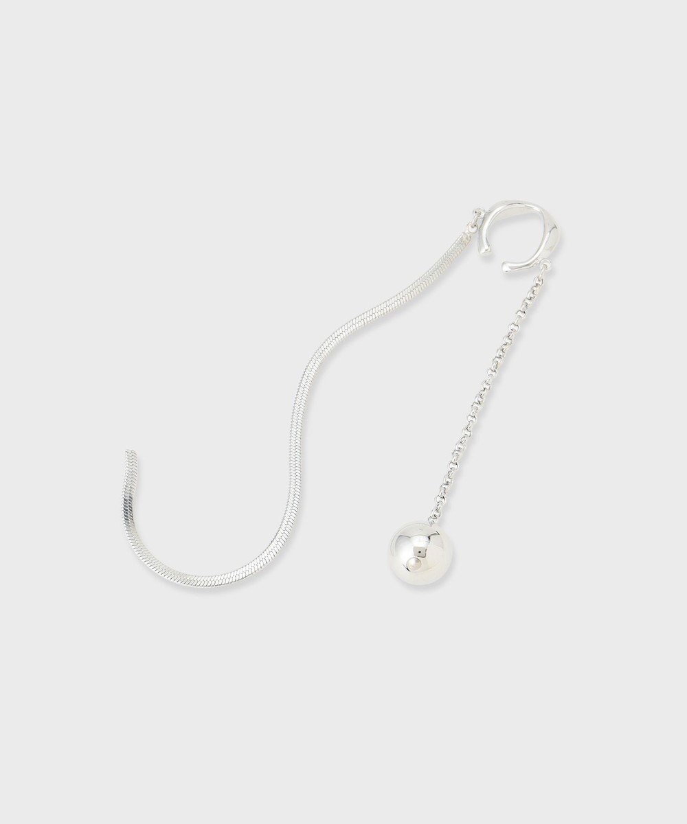 GRACE CONTINENTAL ロングチェーンイヤークリップ 