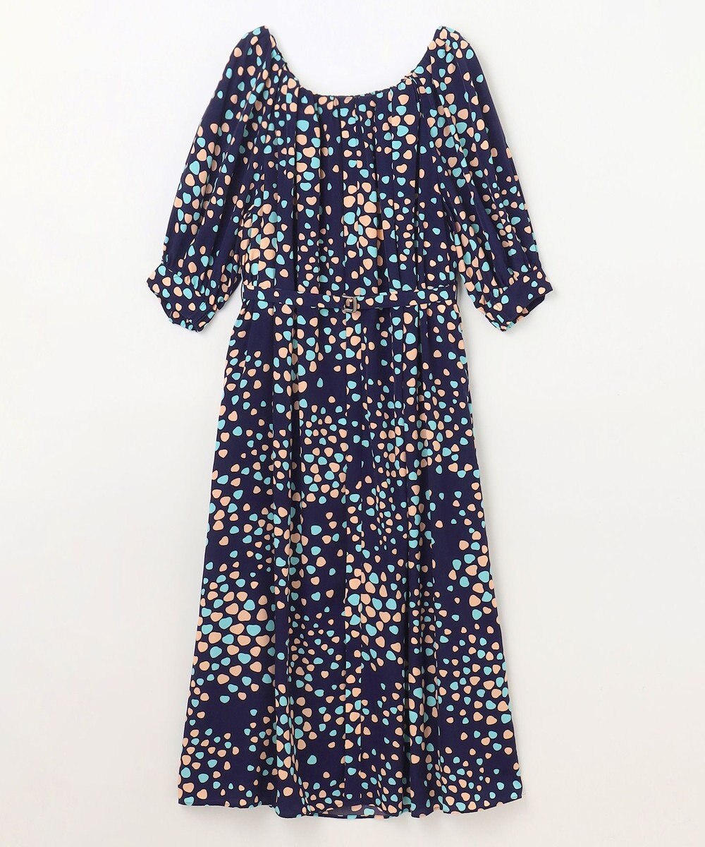 GRACE CONTINENTAL ランダムハートドレープワンピース