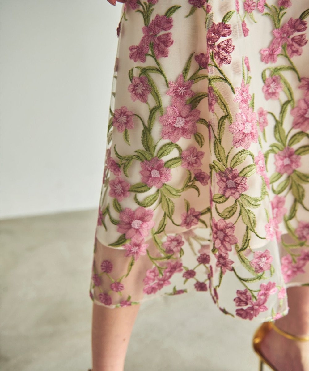 GRACE CONTINENTAL スモール3Dフラワードレス