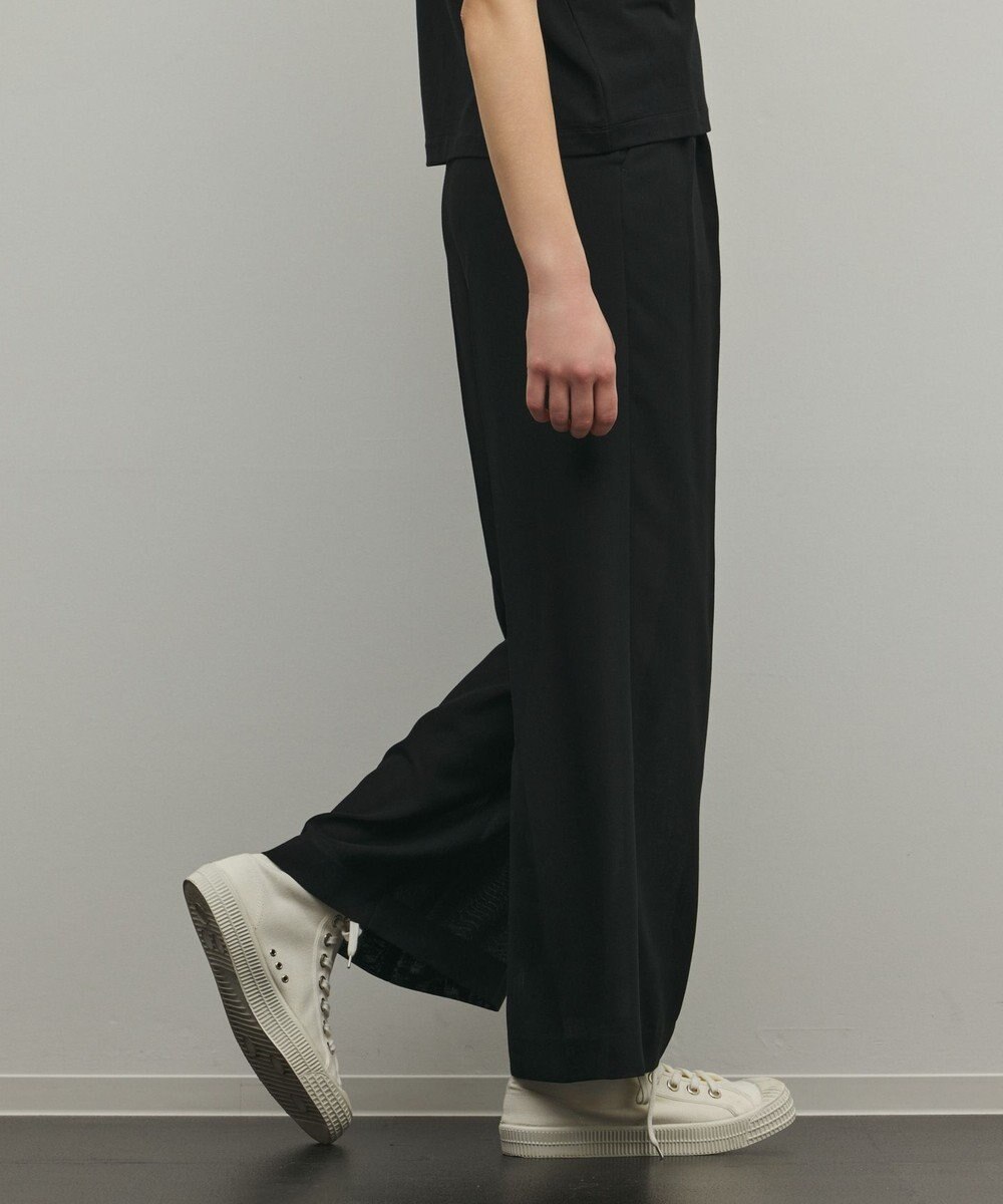 GRACE CONTINENTAL シアーワイドパンツ 