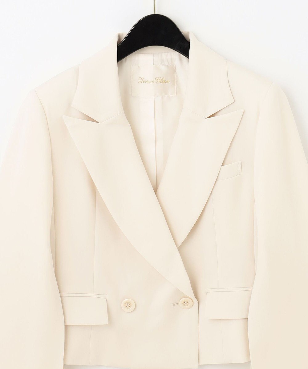 GRACE CONTINENTAL ミリタリーショートジャケット 