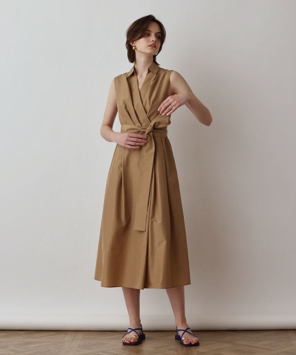 GRACE CONTINENTAL トリアセコットンワンピース 