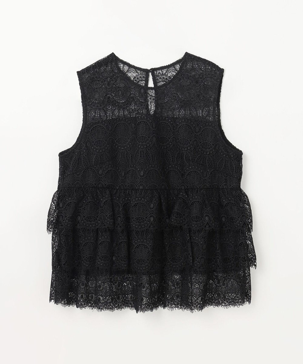 GRACE CONTINENTAL レースギャザートップ 