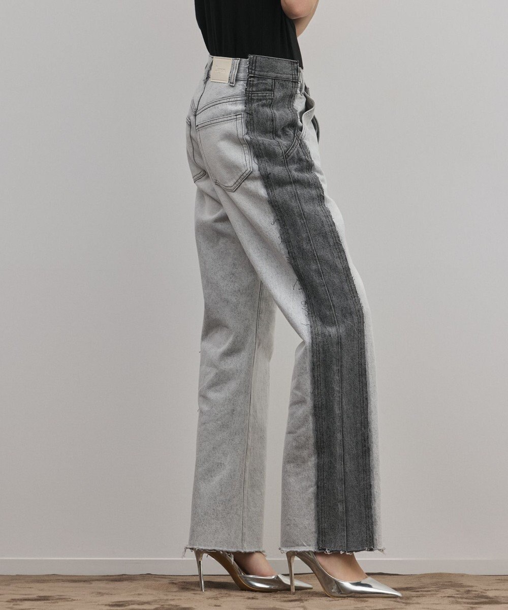 GRACE CONTINENTAL リメイクフレアデニムパンツ 