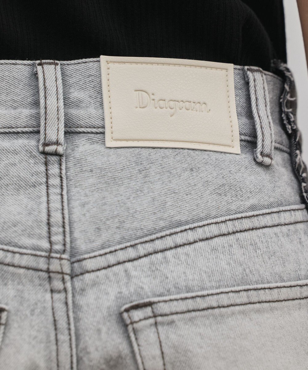 GRACE CONTINENTAL リメイクフレアデニムパンツ 