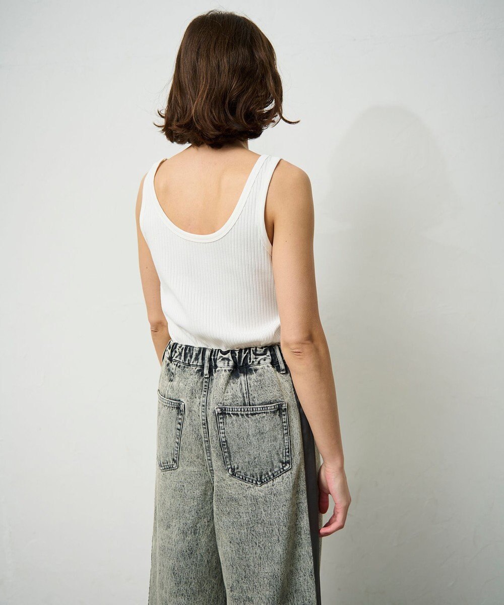 GRACE CONTINENTAL リブタンクトップ 