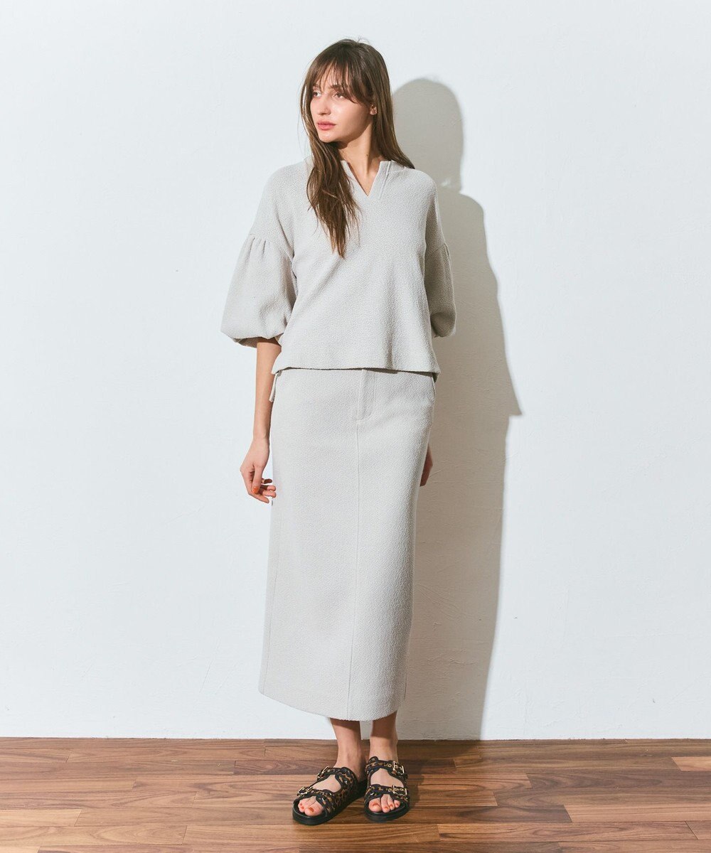 GRACE CONTINENTAL ジャージペンシルスカート 