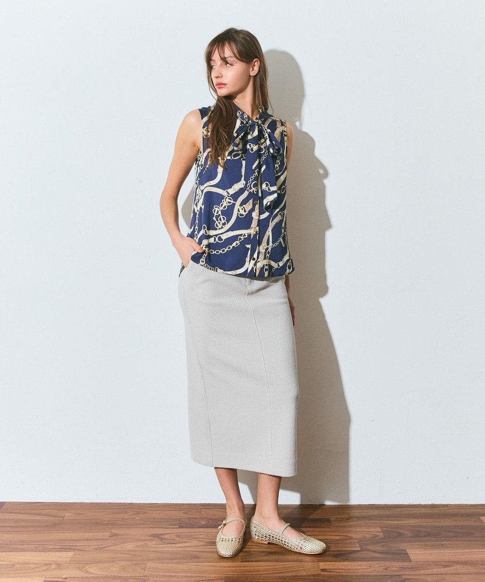 GRACE CONTINENTAL ジャージペンシルスカート 