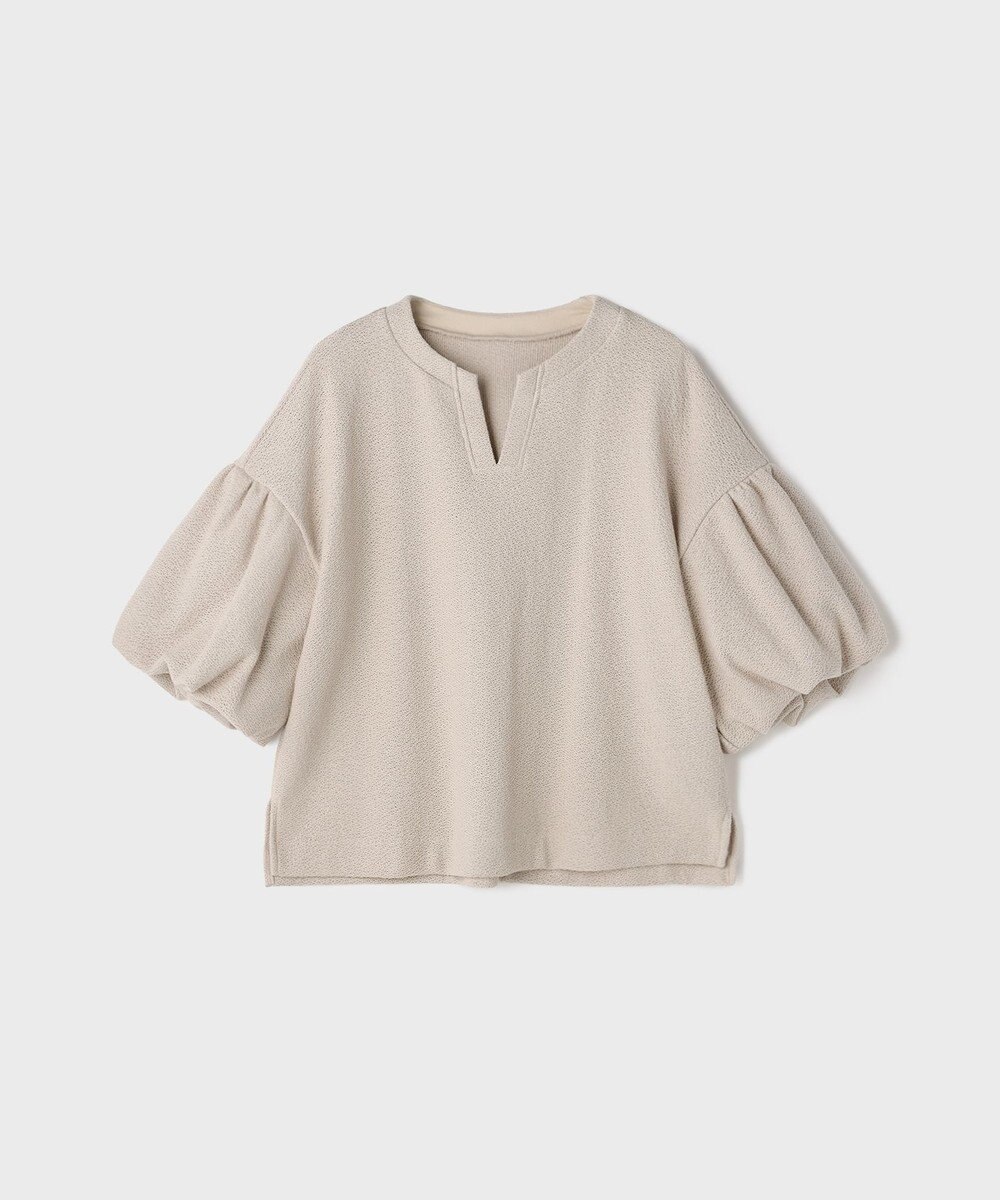 GRACE CONTINENTAL バルーンスリーブカットトップ 