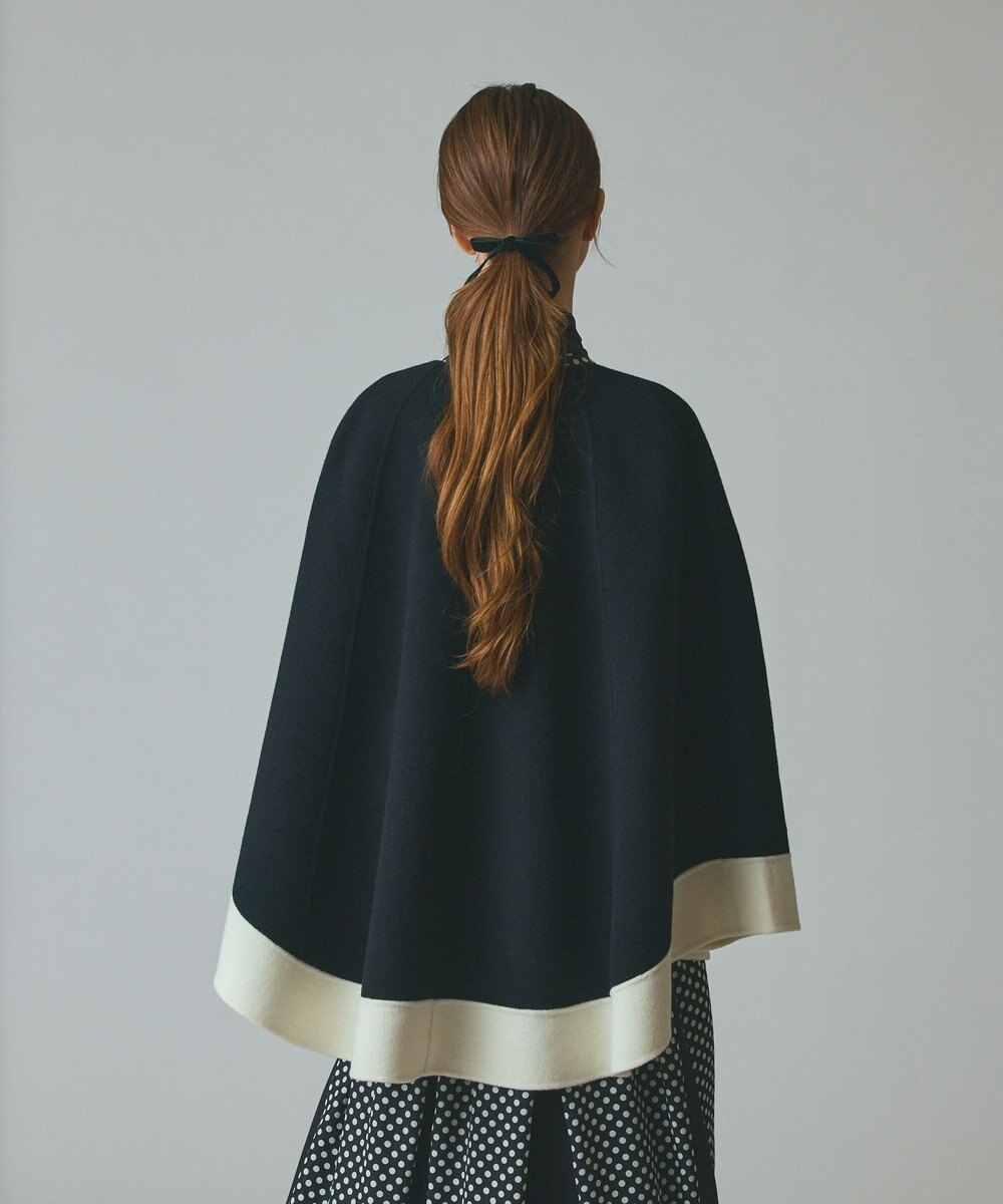 GRACE CONTINENTAL ストール付リバーケープ 