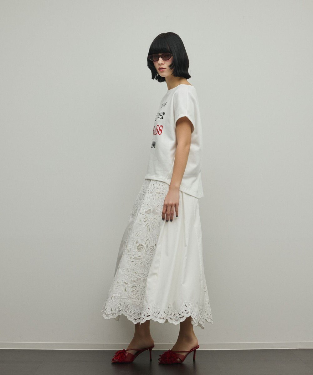 GRACE CONTINENTAL ルーズロゴTシャツ 