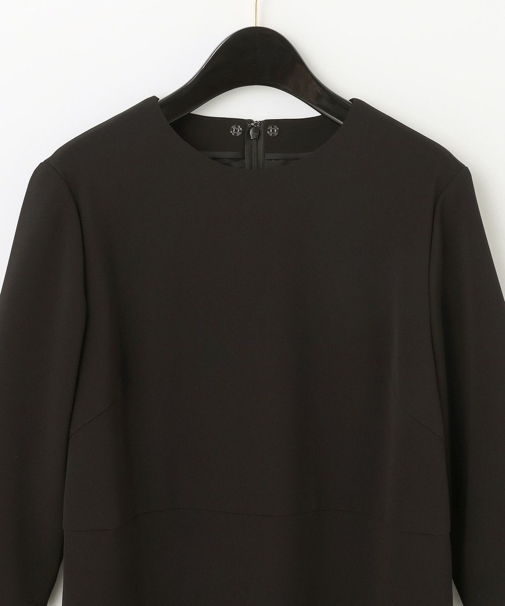 GRACE CONTINENTAL ダブルクロスドレス 