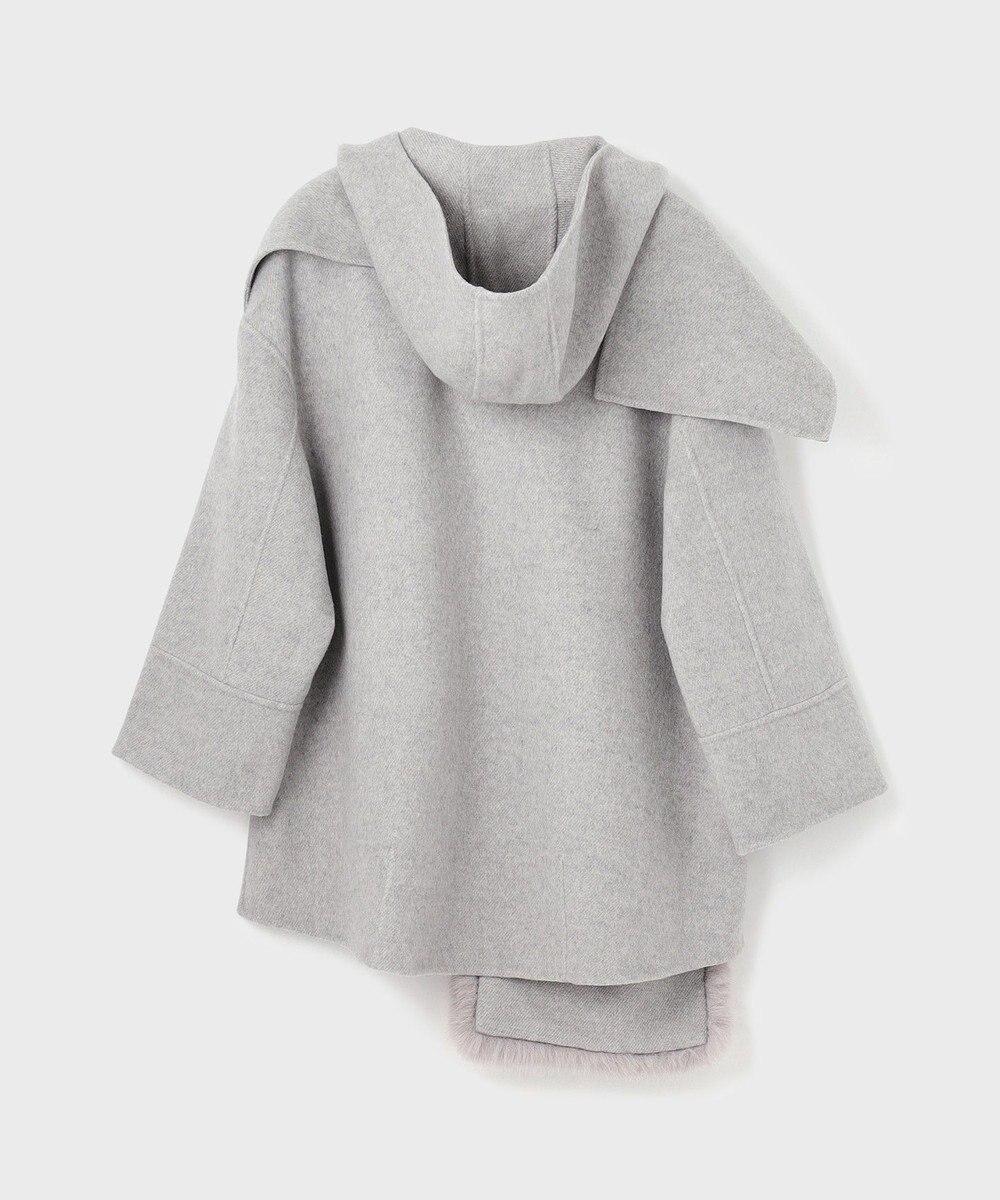 GRACE CONTINENTAL フードストールリバーコート 