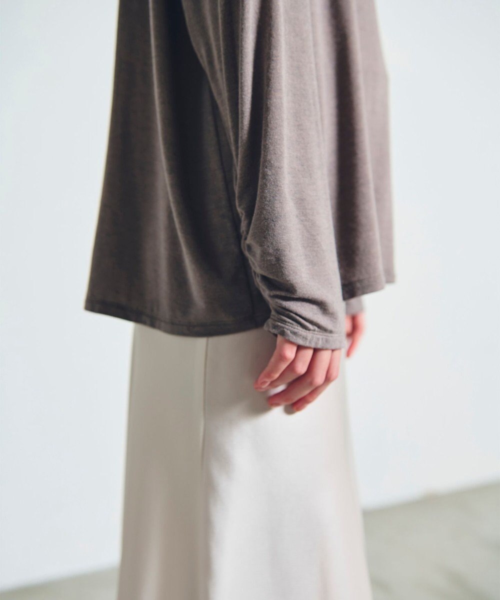 GRACE CONTINENTAL ロゴ刺繍カットトップ 