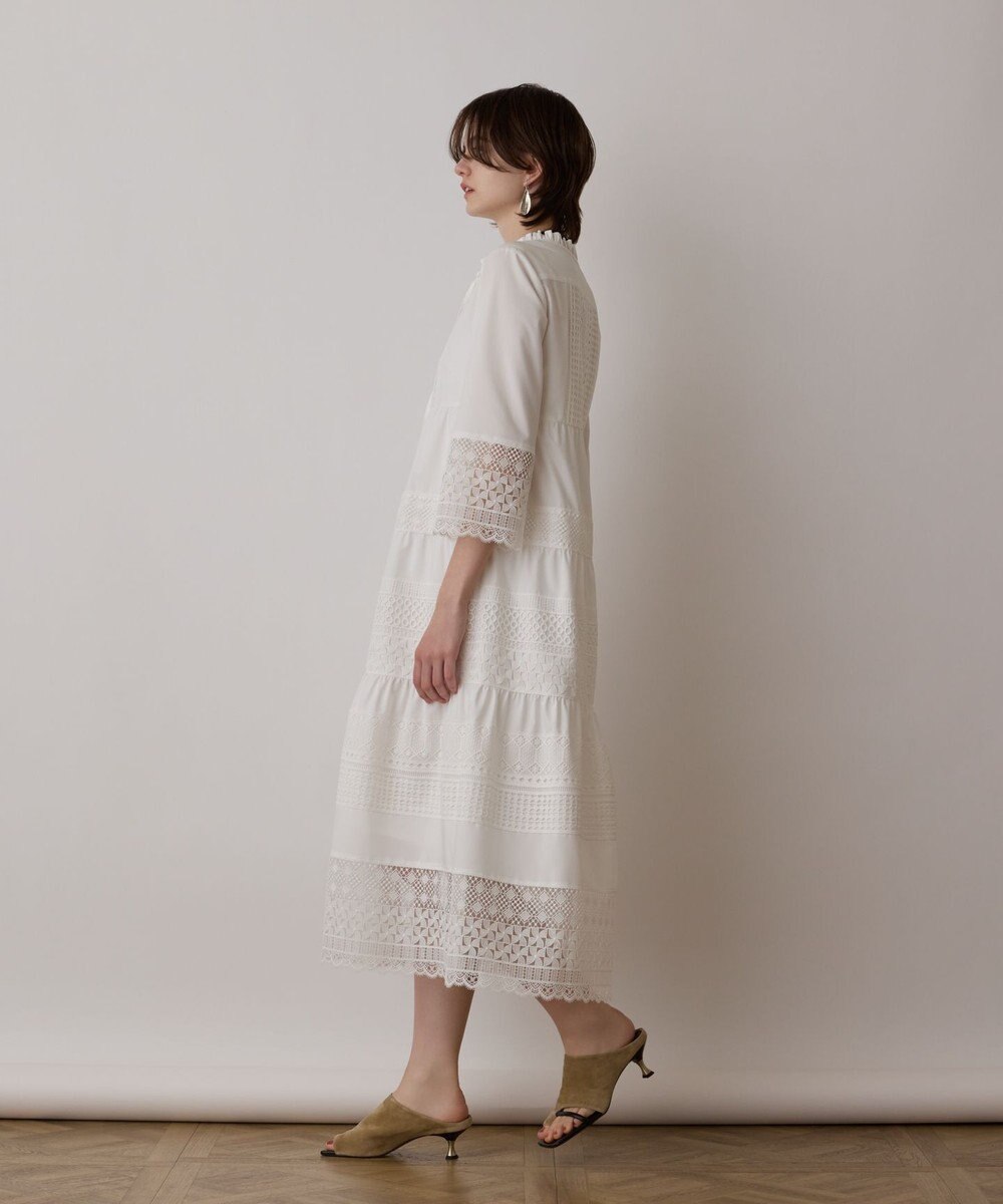 GRACE CONTINENTAL レースコンビワンピース 