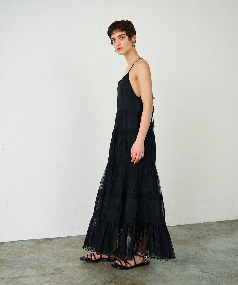 GRACE CONTINENTAL レースコンビキャミソールワンピース 