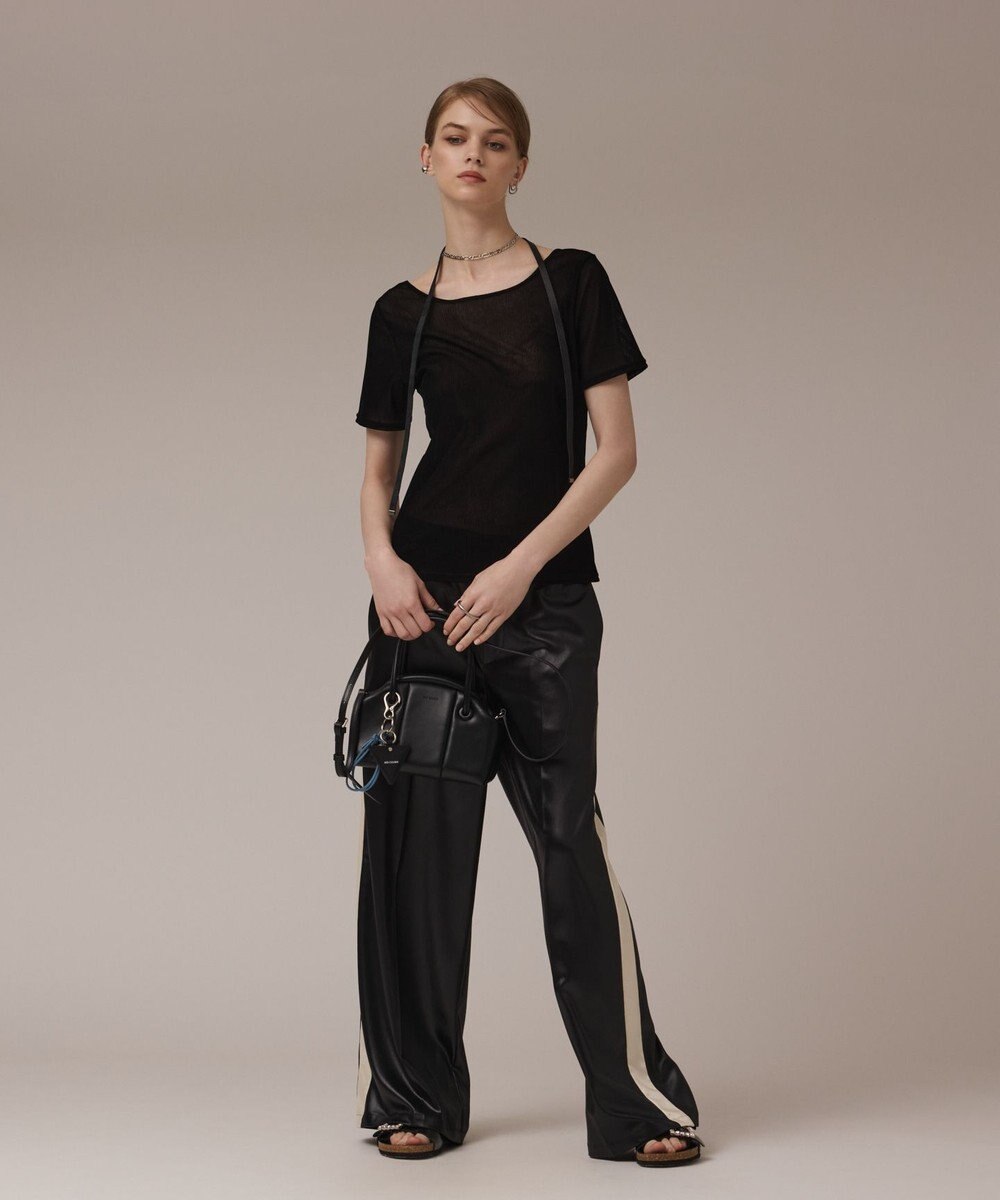 GRACE CONTINENTAL フロッキーチュールカットトップ 