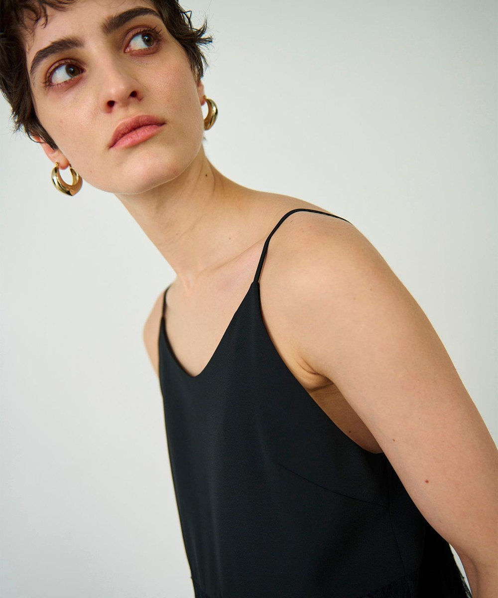 GRACE CONTINENTAL レースコンビキャミソールワンピース