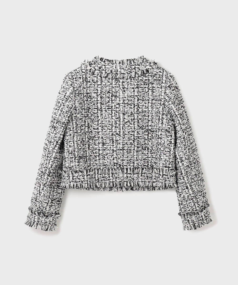 GRACE CONTINENTAL フリンジツイードジャケット 