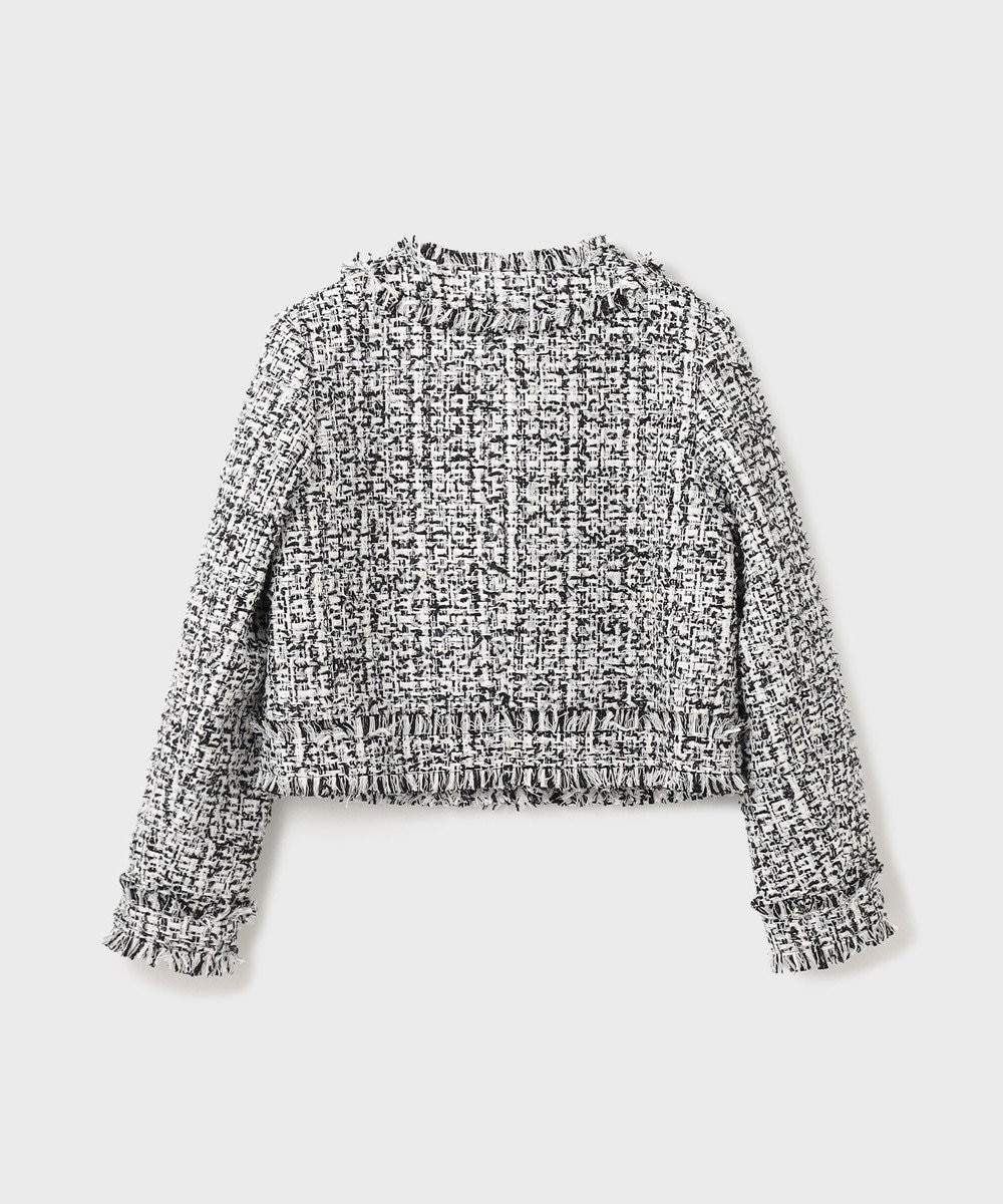 GRACE CONTINENTAL フリンジツイードジャケット