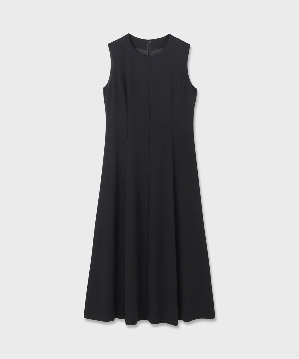 GRACE CONTINENTAL 刺繍カラー付ドレス 