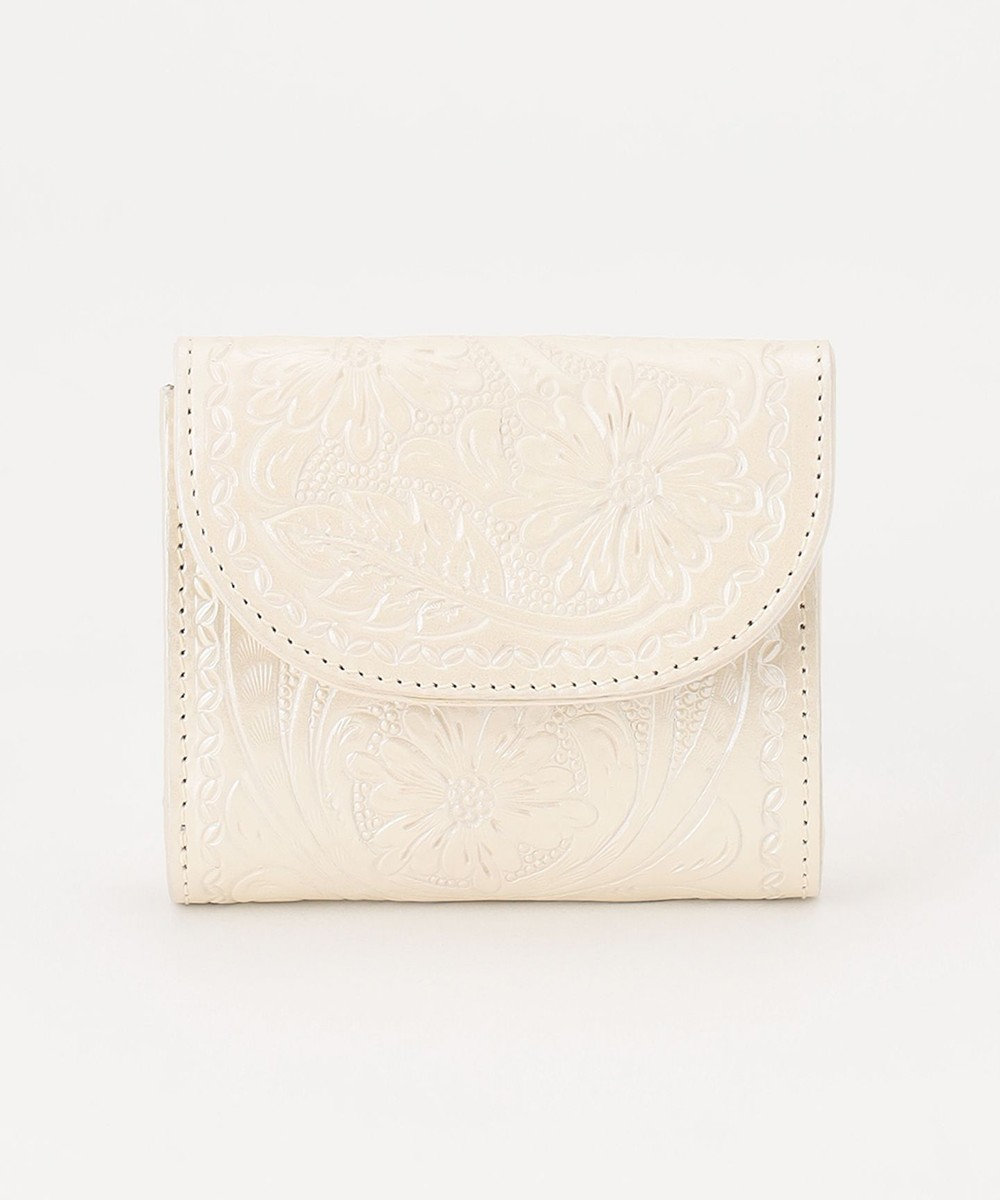 GRACE CONTINENTAL Stand wallet3 パールホワイト