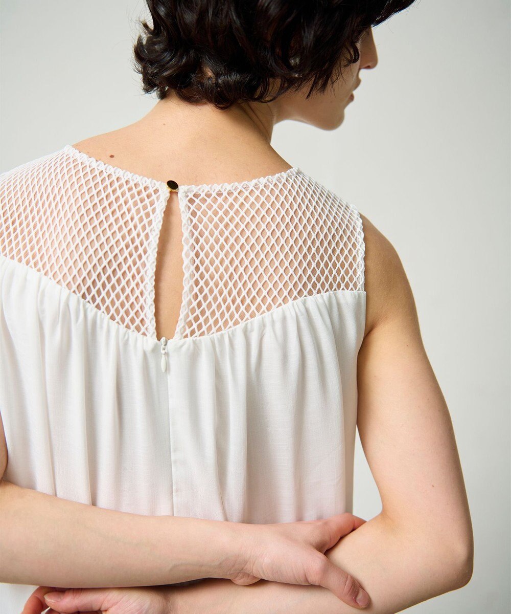 GRACE CONTINENTAL シアードレープマキシ