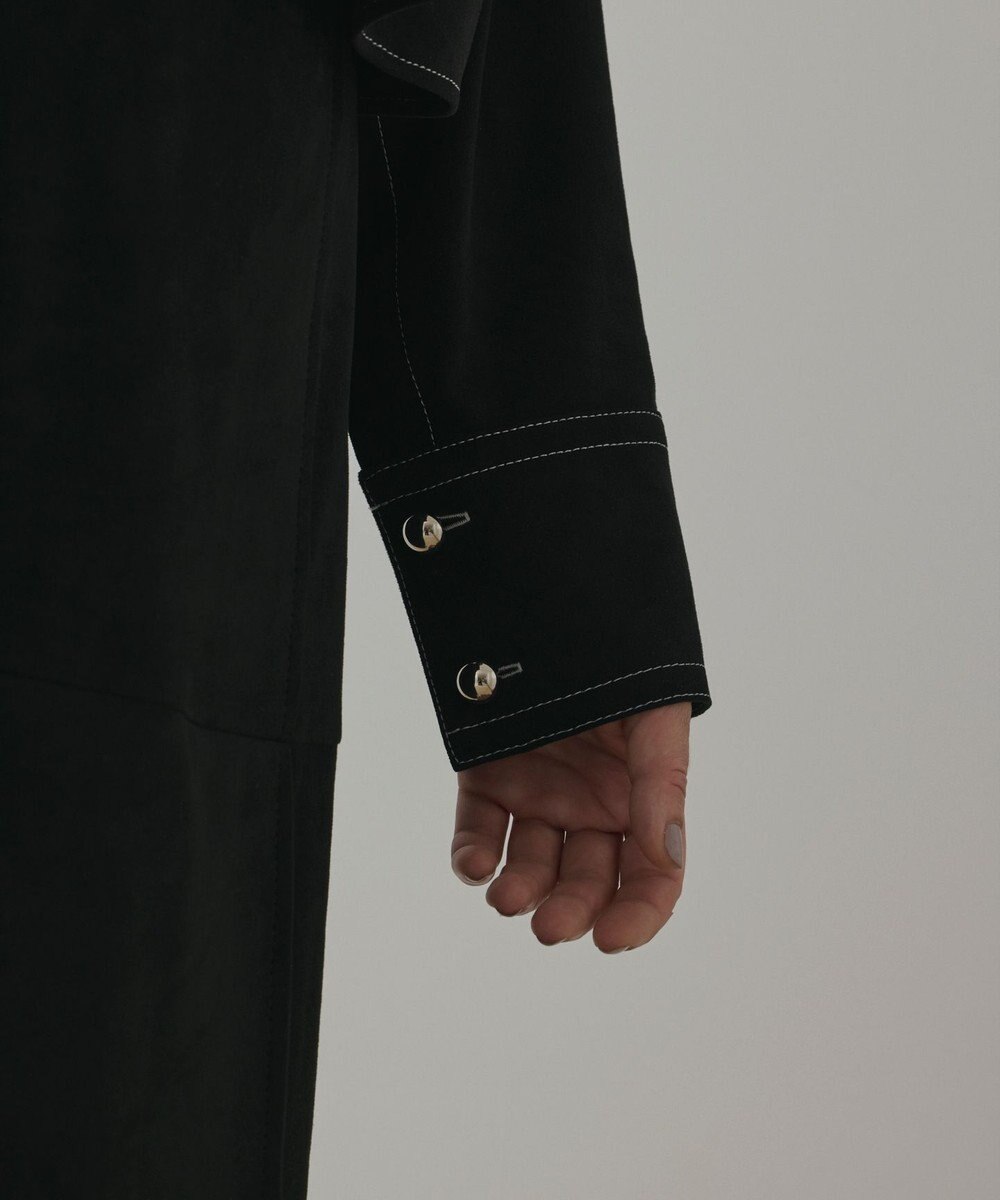 GRACE CONTINENTAL フェイクスウェードブラウス 