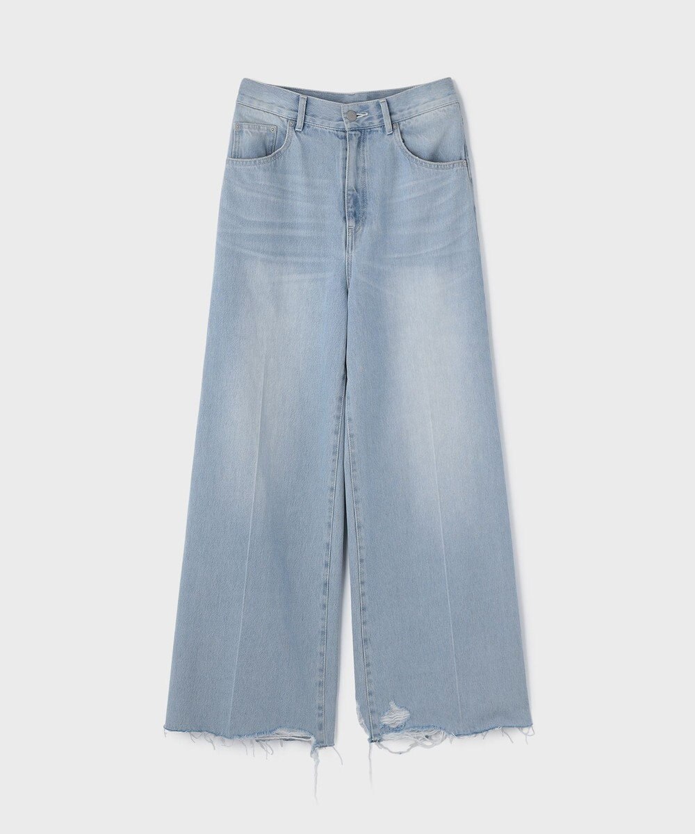 GRACE CONTINENTAL バギーデニムパンツ 