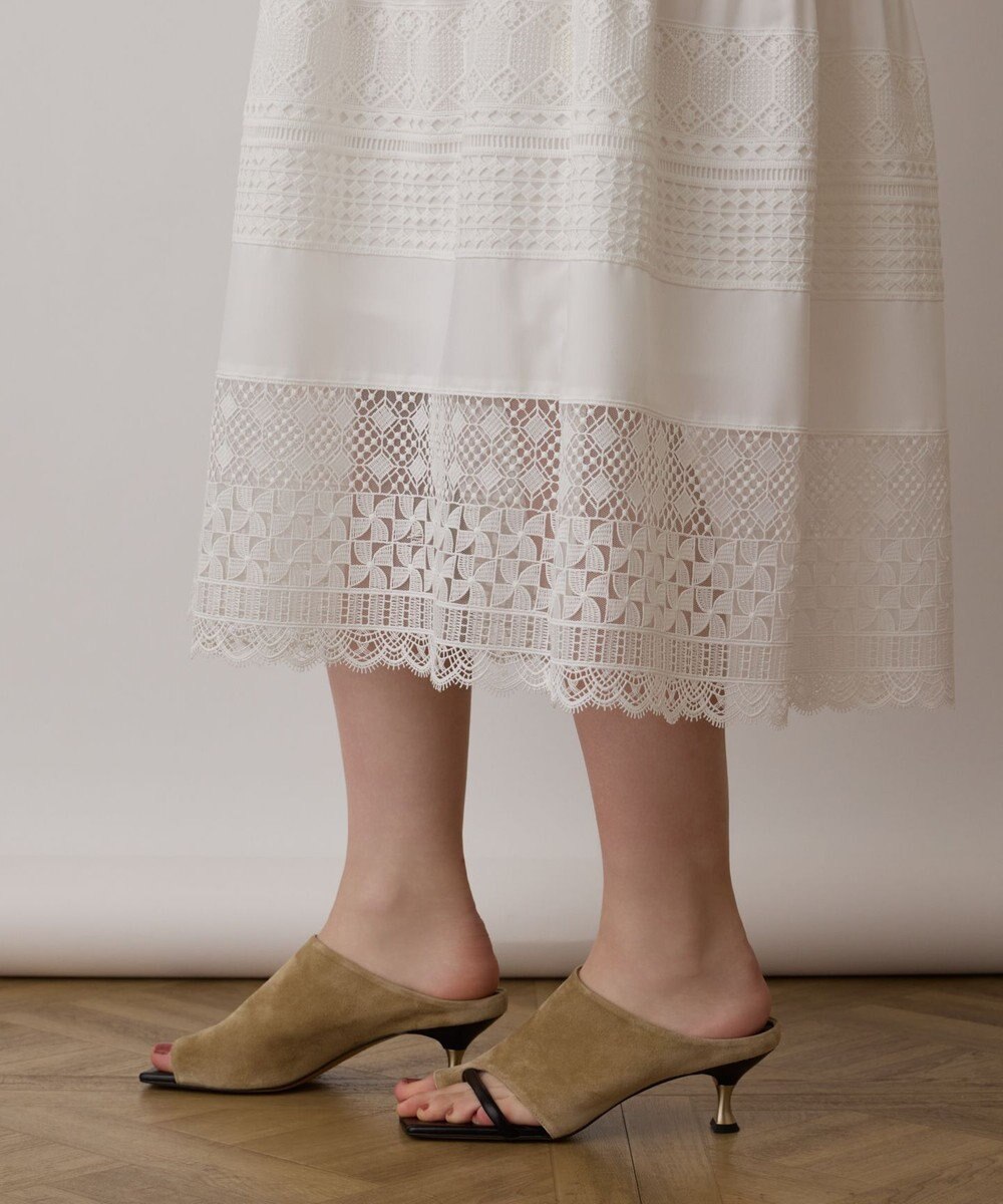 GRACE CONTINENTAL レースコンビワンピース 