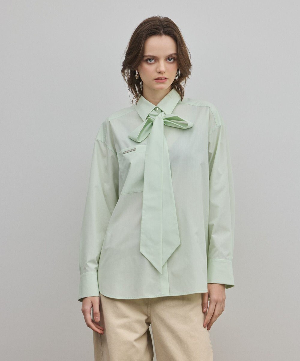 GRACE CONTINENTAL ボウタイマルチwayシャツ 