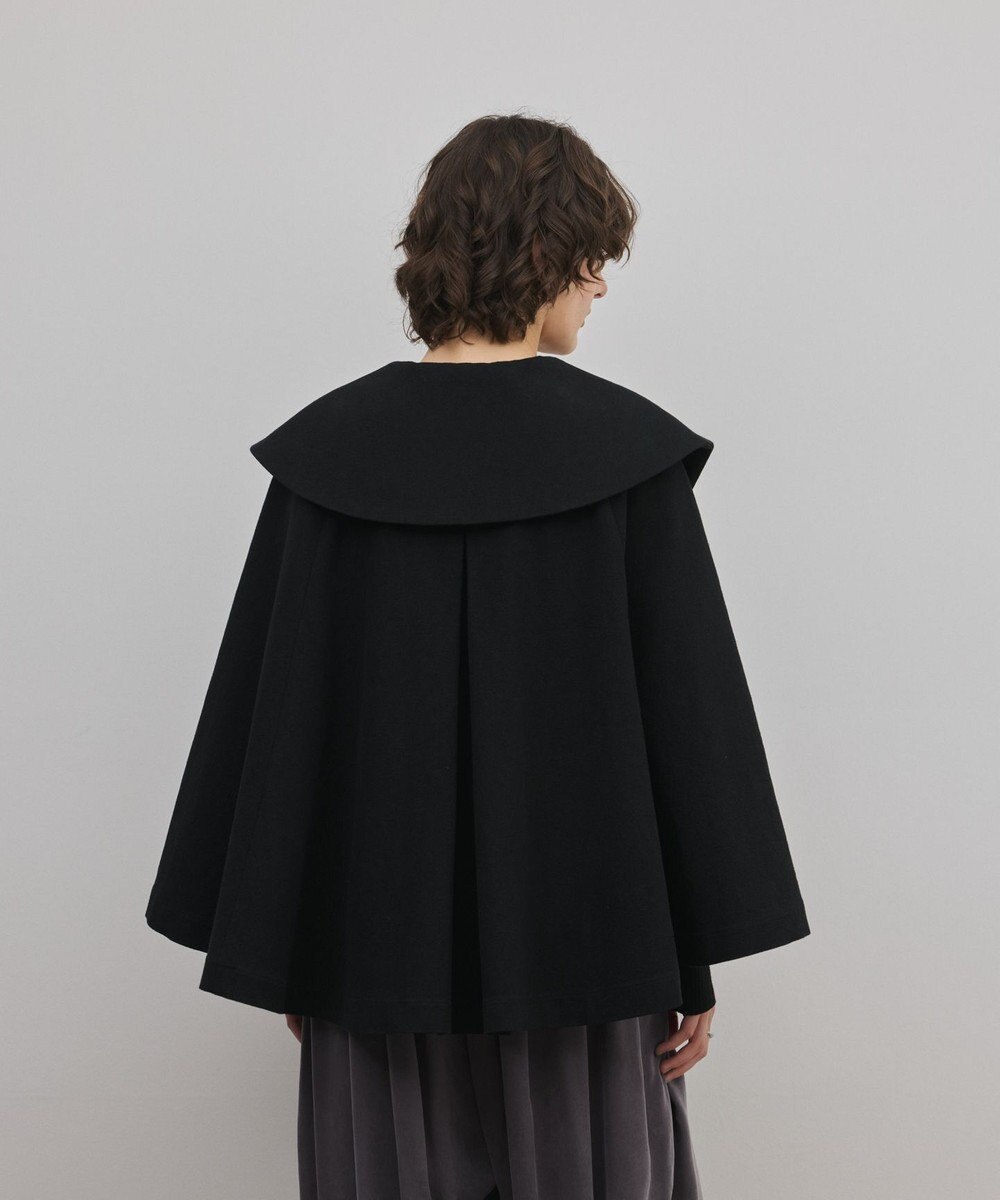 GRACE CONTINENTAL リネンオックスケープジャケット 