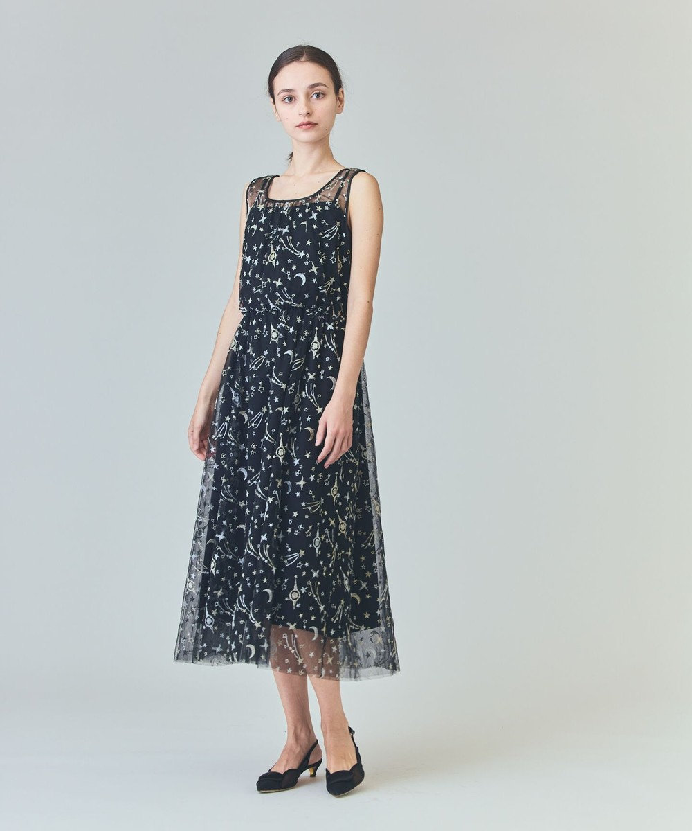 GRACE CONTINENTAL スペースembチュールドレス