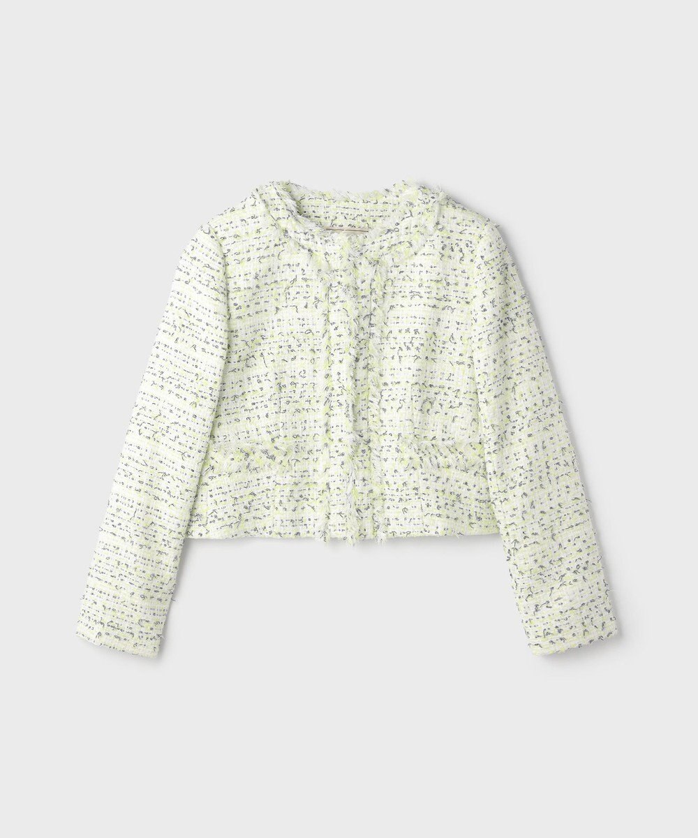 GRACE CONTINENTAL ミックスツイードジャケット 