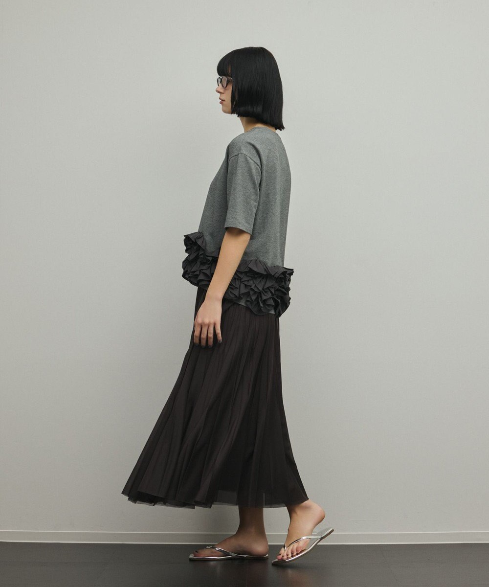 GRACE CONTINENTAL トリコットプリーツスカート 