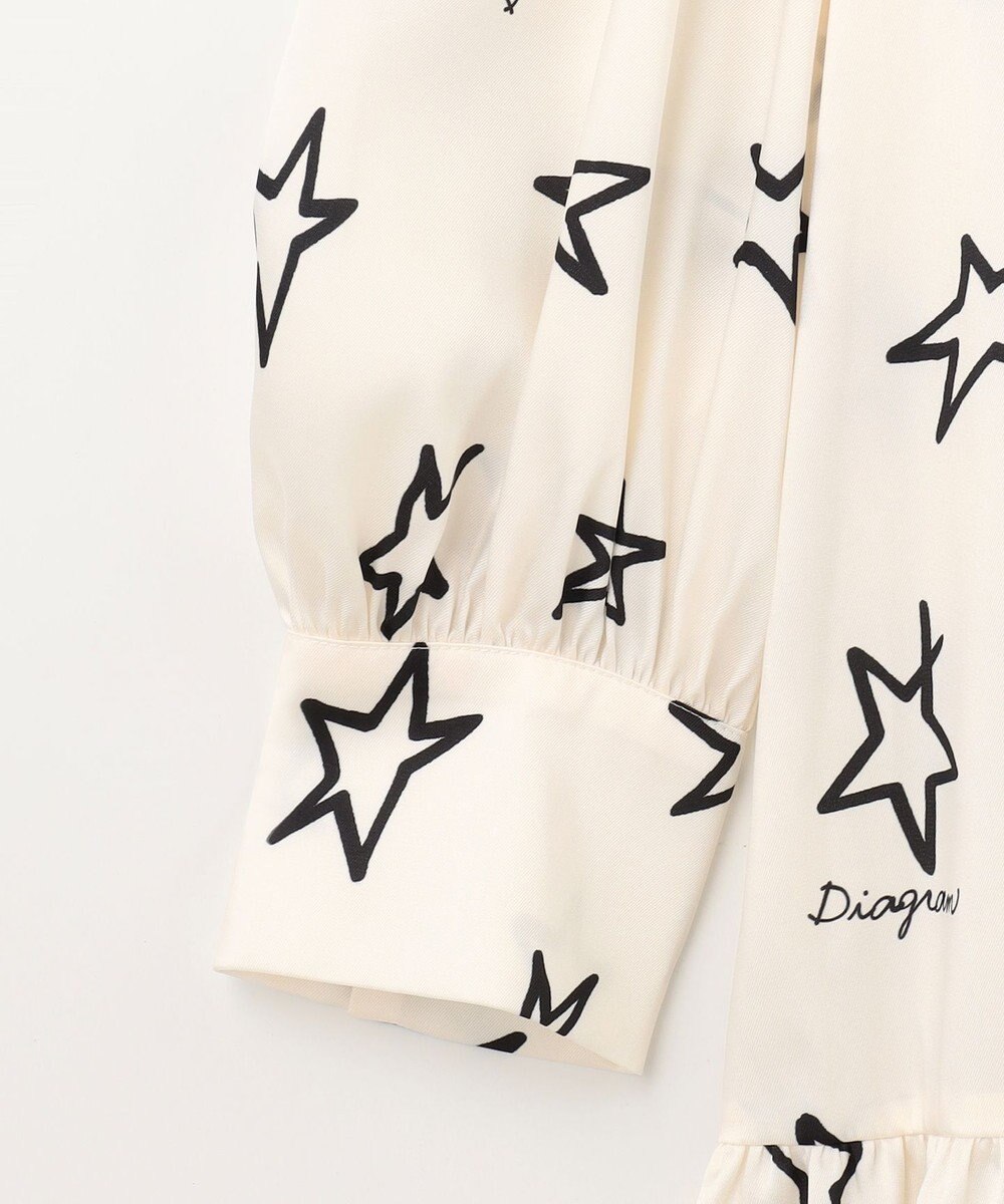 GRACE CONTINENTAL スタープリントミニワンピース 