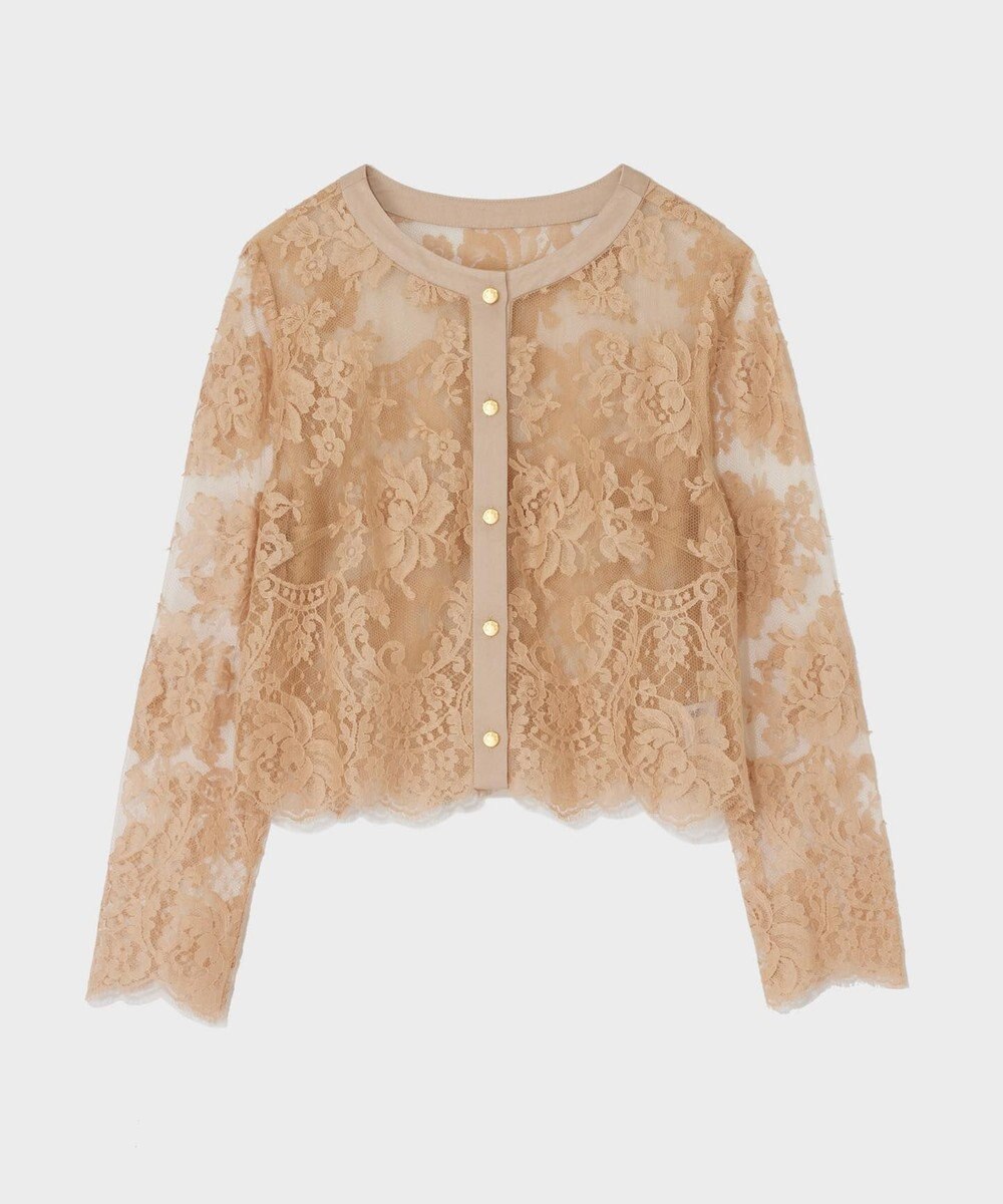 GRACE CONTINENTAL リバーレースジャケット 