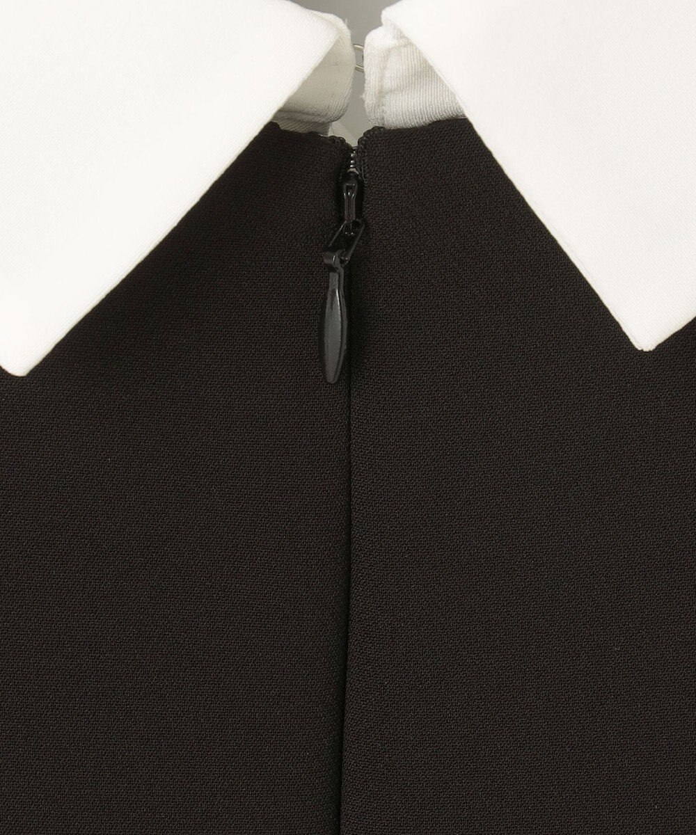 GRACE CONTINENTAL ダブルクロスドレス 