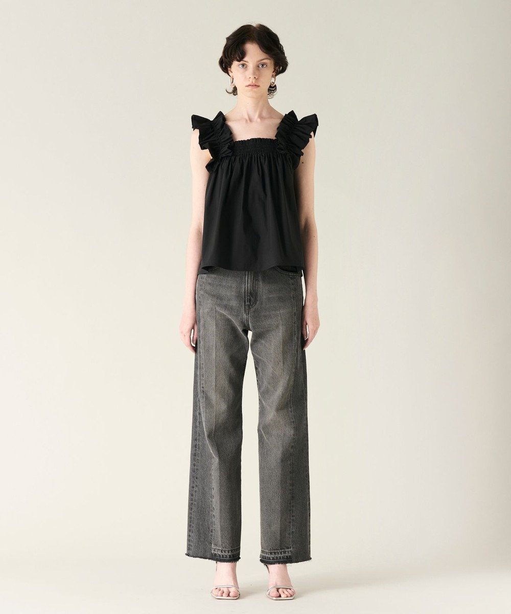 GRACE CONTINENTAL ショルダーフリルトップ