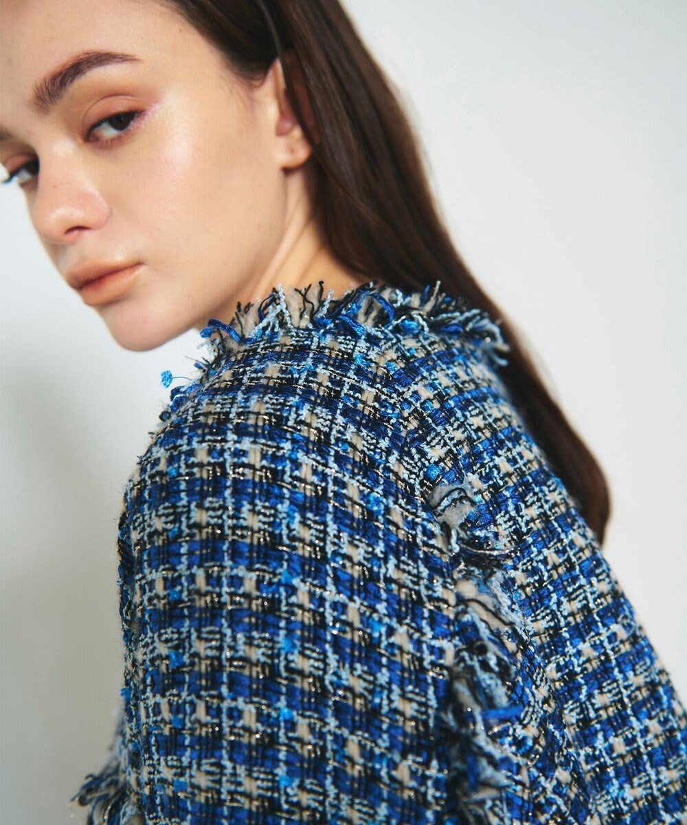 GRACE CONTINENTAL フリンジドルマンジャケット 