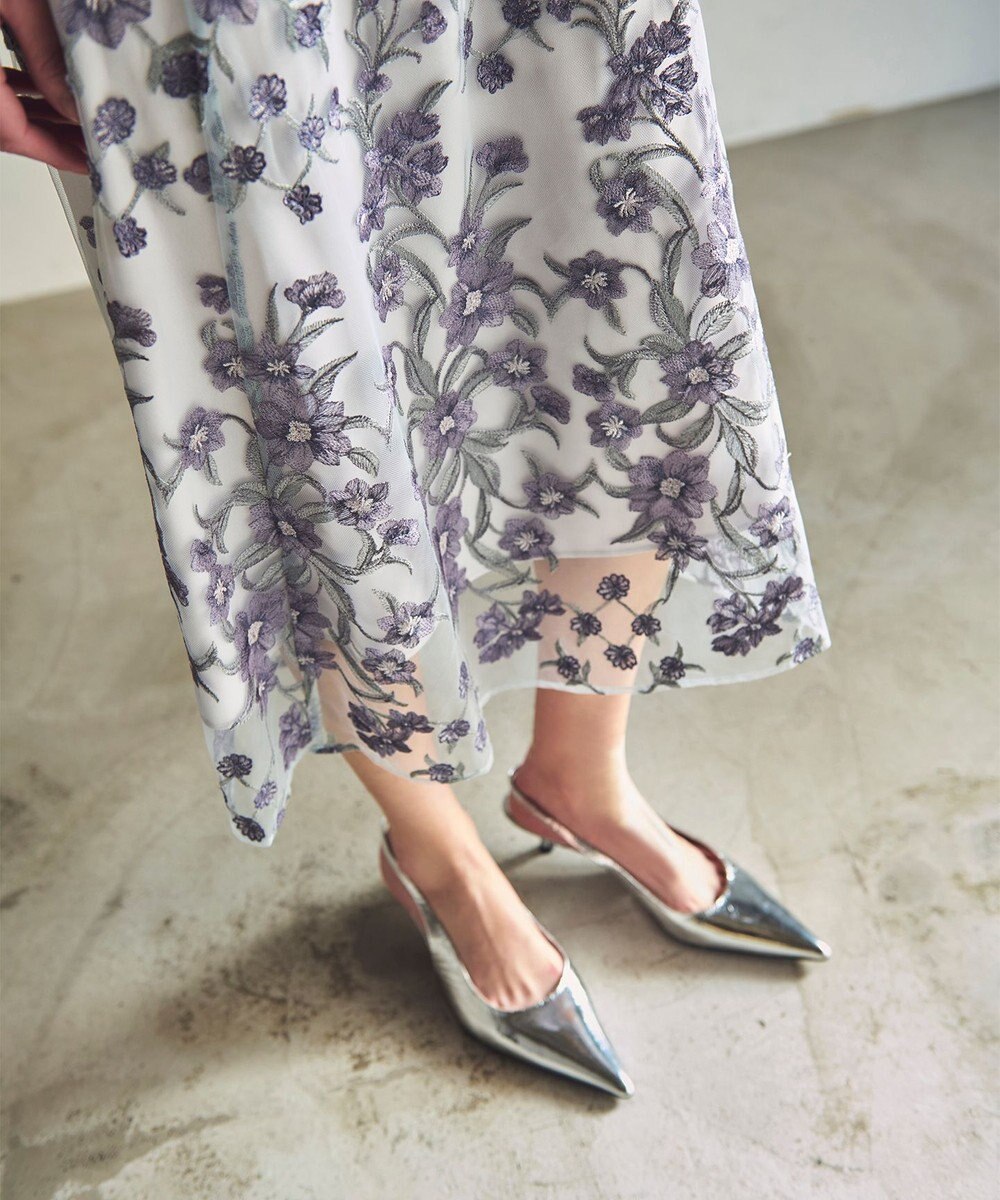 GRACE CONTINENTAL スモール3Dフラワードレス