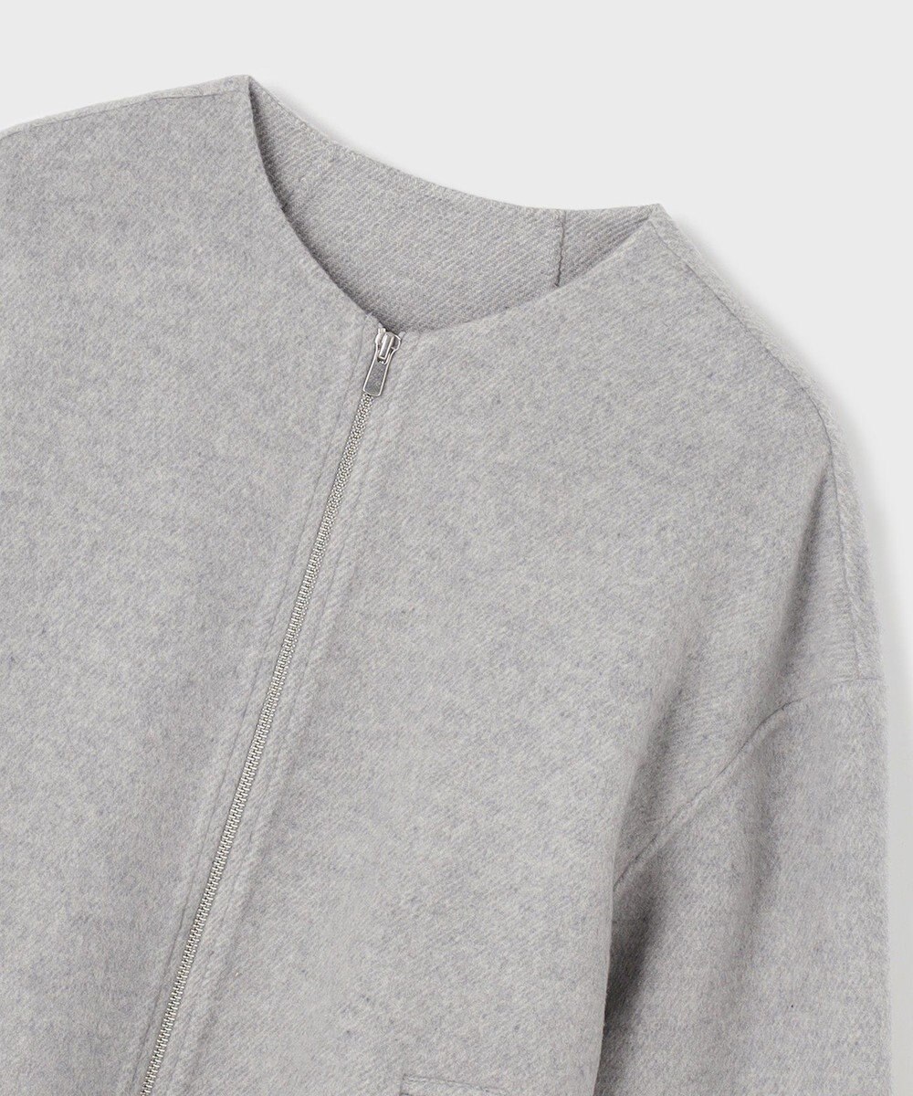 GRACE CONTINENTAL フードストールリバーコート 