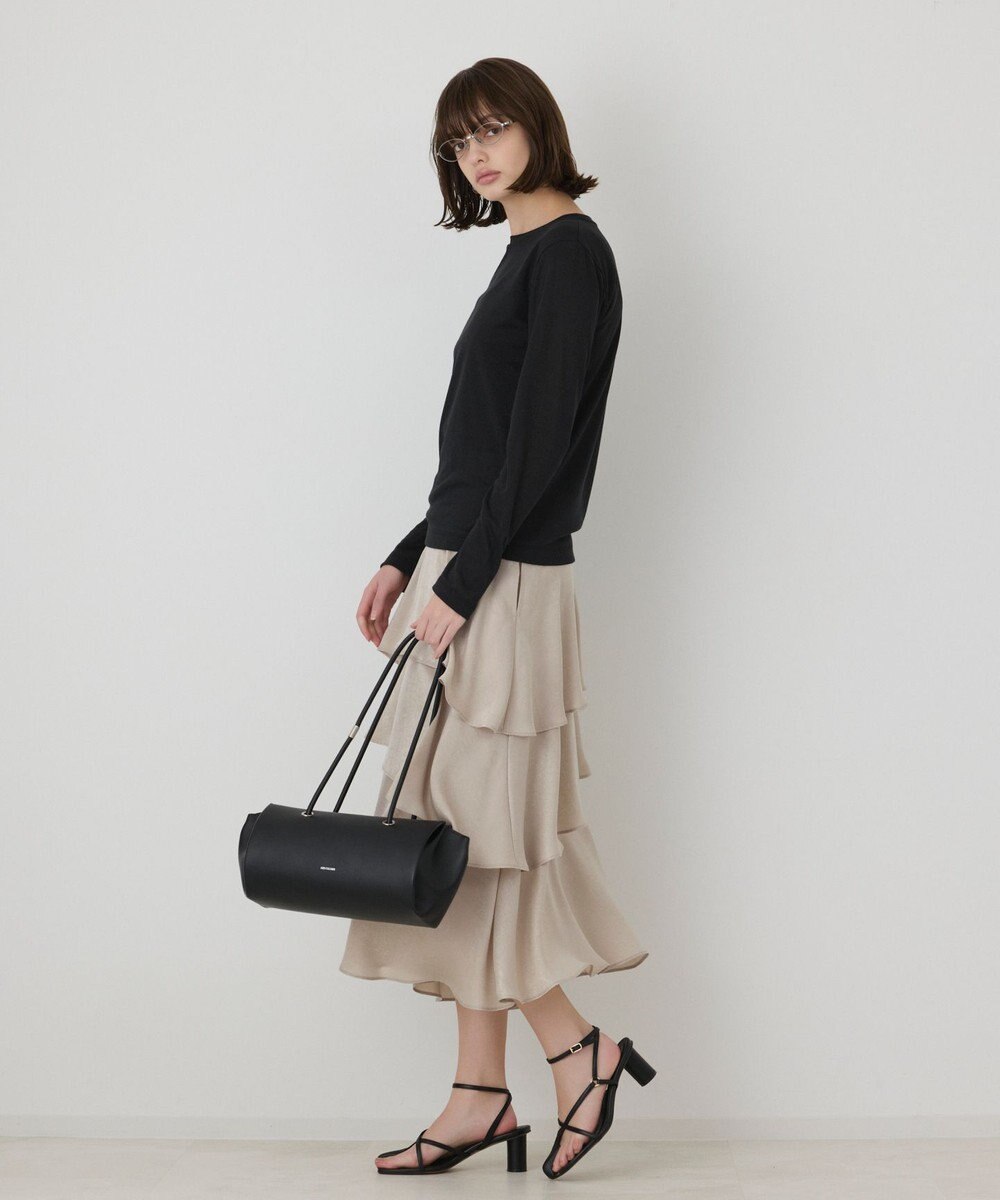 GRACE CONTINENTAL フレアティアードスカート 