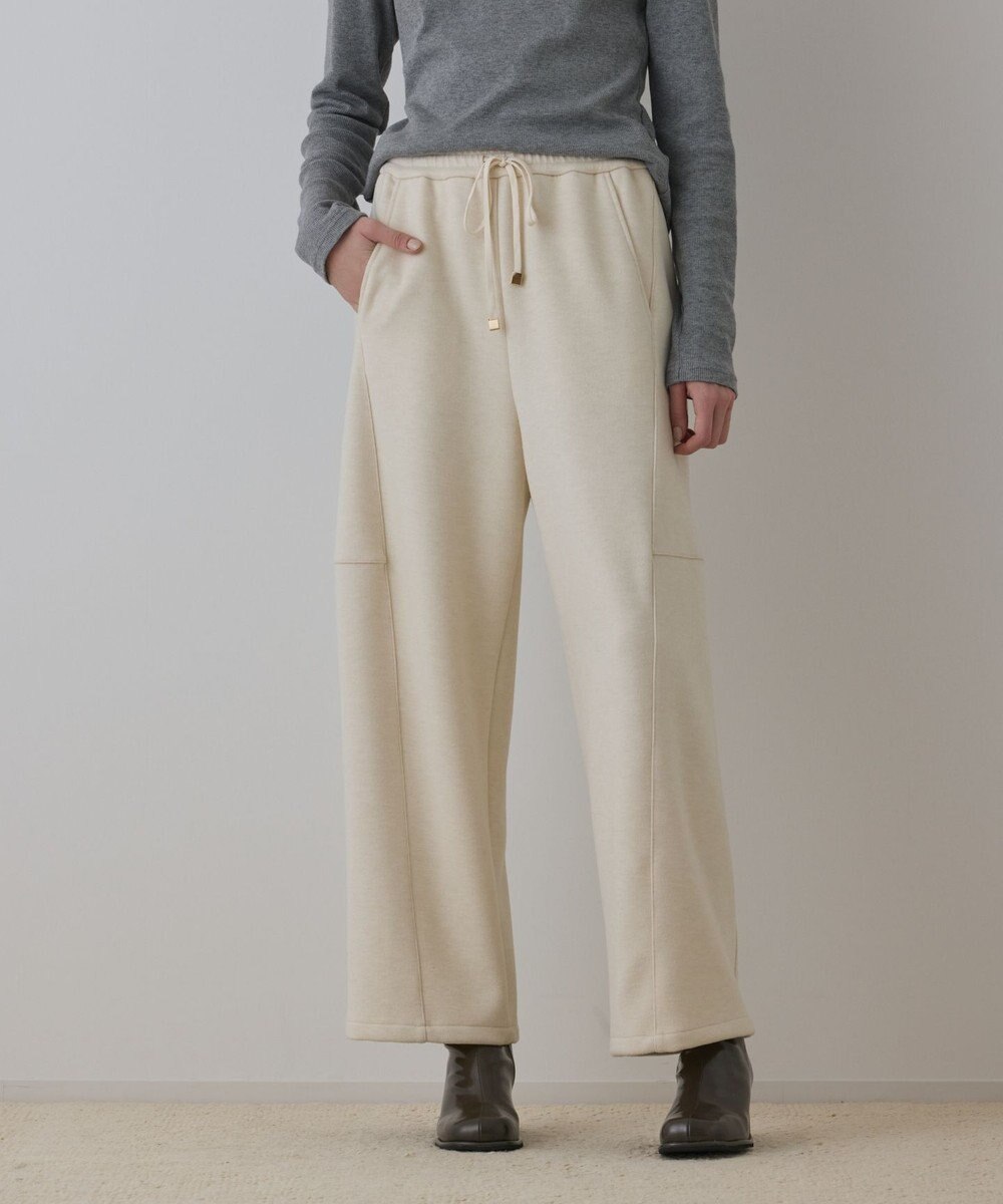 GRACE CONTINENTAL エッグラインカットパンツ 