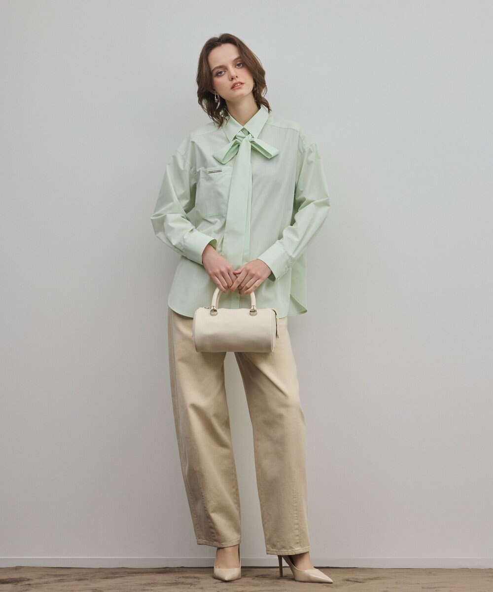 GRACE CONTINENTAL ボウタイマルチwayシャツ 