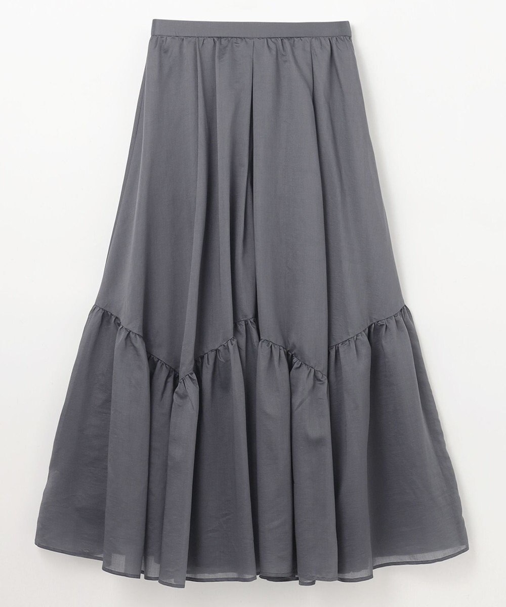 GRACE CONTINENTAL ティアードボリュームスカート 
