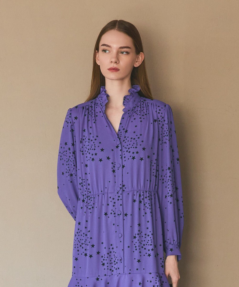 GRACE CONTINENTAL エトワールドレープドレス 