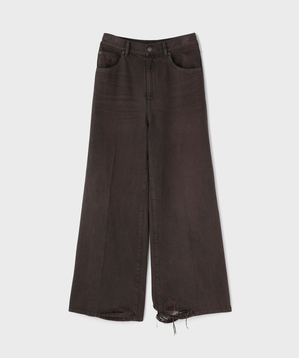 GRACE CONTINENTAL バギーデニムパンツ 